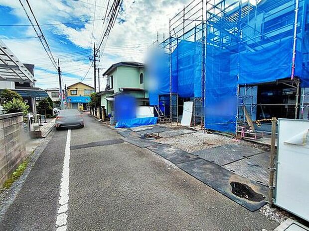 【【前面道路含む現地写真】】気になった物件すぐにご見学対応させていただきます♪平日・お仕事帰りなど、いつでもご案内可能です♪周辺環境と併せて、実際に現地をご確認ください♪