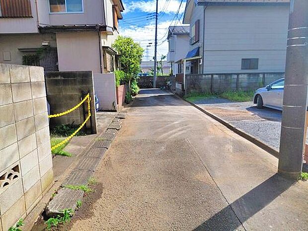 【【前面道路含む現地写真】】気になった物件すぐにご見学対応させていただきます♪平日・お仕事帰りなど、いつでもご案内可能です♪周辺環境と併せて、実際に現地をご確認ください♪