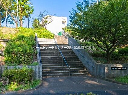 多摩市立聖ヶ丘中学校 850ｍ(徒歩11分)