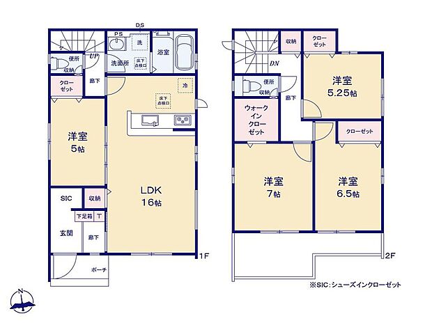 (1号棟)、価格4880万円、4LDK、土地面積180.23m2、建物面積100.6m2
