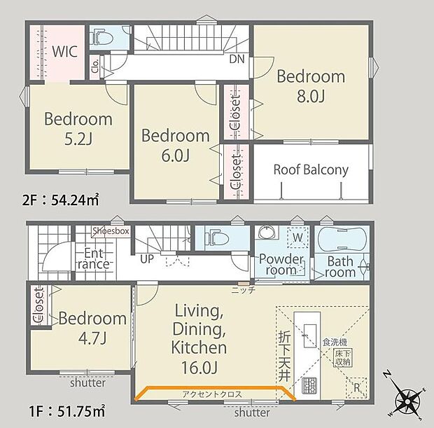 (1号棟)、価格3090万円、4LDK、土地面積133.77m2、建物面積105.99m2
