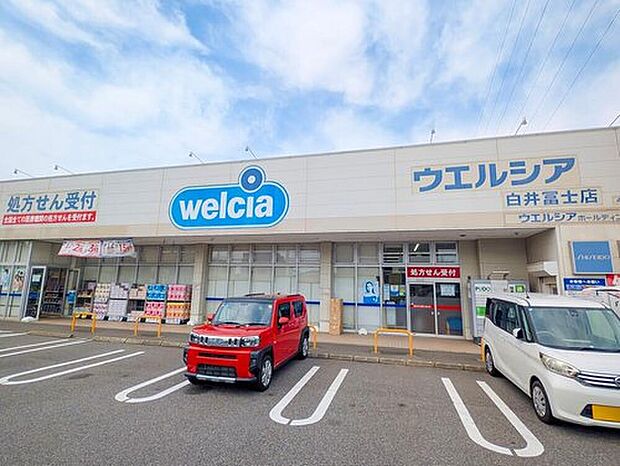ウエルシア白井冨士店（約450m）