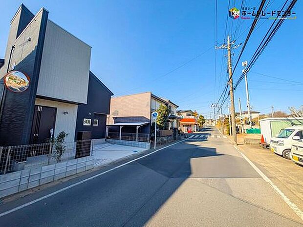 【前面道路含む現地写真】堂々完成！ご予約で内見可能です！
平日・お仕事帰りなど、いつでも現地ご案内致します！
お気軽にお問い合わせ下さい♪