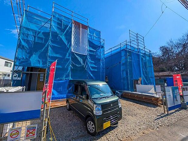 【現地外観写真】2025年4月完成!
平日・お仕事帰りなど、いつでもご案内致します!
お気軽にお問い合わせ下さい♪