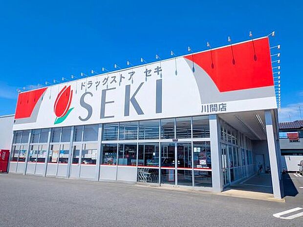 ドラッグストアセキ川間店（約1,900m）
