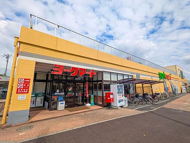 ヨークマート江戸川台店（約800m）
