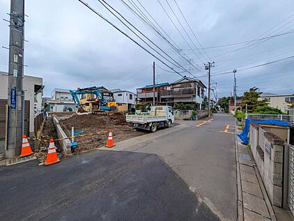 前面道路含む現地写真