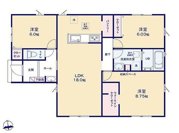 リナージュ　岩槻区宮町２丁目２４-１期　１号棟
