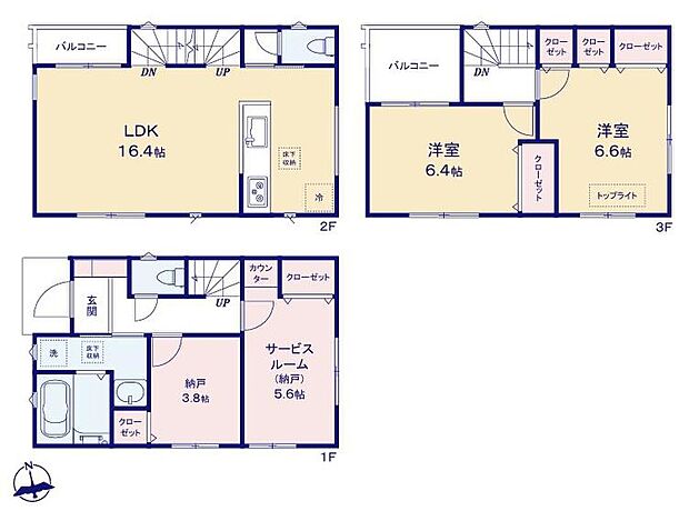 ミラスモ さいたま市見沼区東大宮737(3) 2号棟