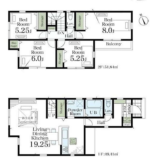 (3号棟)、価格4880万円、4LDK、土地面積98.78m2、建物面積101.25m2