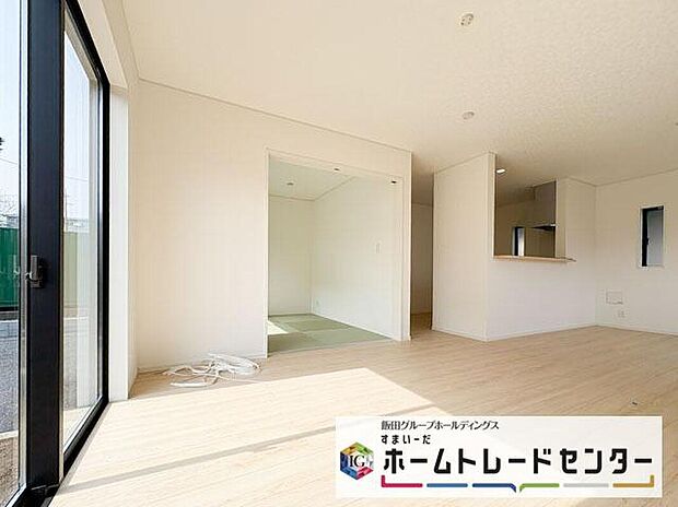 ◆LDKはご家族みんなが揃う大切な空間です♪テーブルやソファ、カーテン選び、レイアウトを考えるのも楽しいですね♪笑顔溢れる楽しい暮らしをイメージしながらご見学ください♪