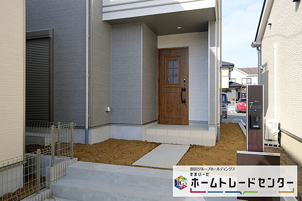 【現地外観写真】◆資料送付・ご見学即対応!建物完成しておりますので、室内ご内覧いただけます♪ご不明点等、スタッフがしっかりと説明させていただきますので、安心して現地をご覧ください♪