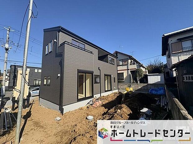 【現地外観写真】◆休日にご家族揃ってご見学はいかがでしょうか♪実際の現地を見てみると図面などではわからない、新たな発見もありますのでまずはお気軽にお問い合わせください♪