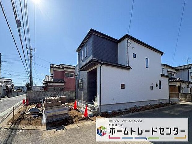 【 前面道路含む現地写真】◆資料送付・ご見学即対応！建物完成しておりますので、室内ご内覧いただけます♪ご不明点等、スタッフがしっかりと説明させていただきますので、安心して現地をご覧ください♪