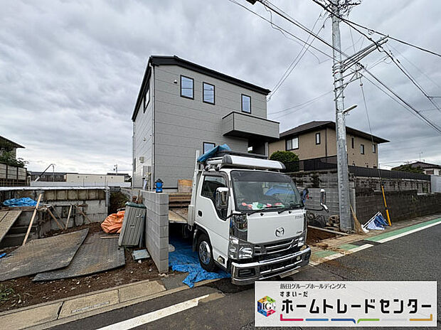 【現地外観写真】◆資料送付・ご見学即対応！建物完成しておりますので、室内ご内覧いただけます♪ご不明点等、スタッフがしっかりと説明させていただきますので、安心して現地をご覧ください♪