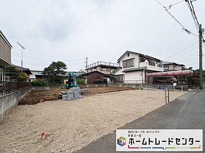 分譲地の現地外観（更地）