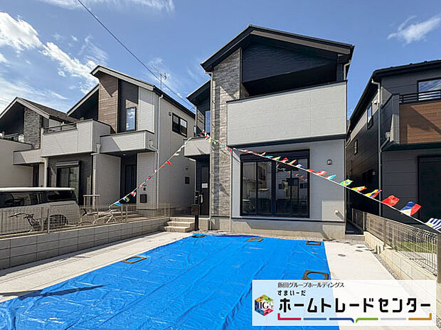 【現地外観写真】◆資料送付・ご見学即対応！建物完成しておりますので、室内ご内覧いただけます♪ご不明点等、スタッフがしっかりと説明させていただきますので、安心して現地をご覧ください♪