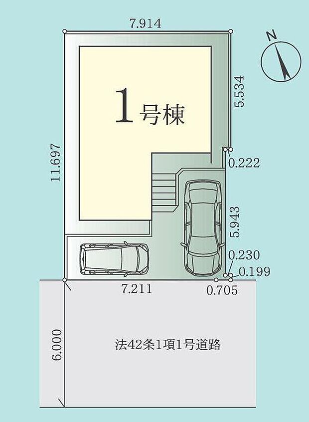 車種によりますがカースペース2台分ございます☆
家族分の自転車を駐輪したり、来客用の駐車スペースとしてもお使いいただけます♪