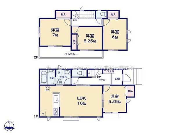 (B号棟)、価格6090万円、4LDK、土地面積168.28m2、建物面積95.22m2