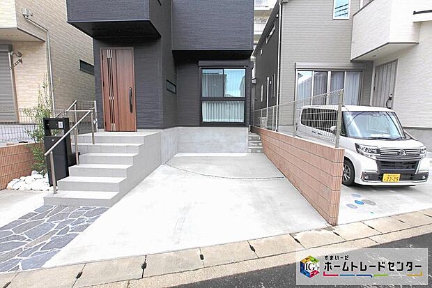 【駐車場】カースペースが1台のスタイリッシュな限定1邸。