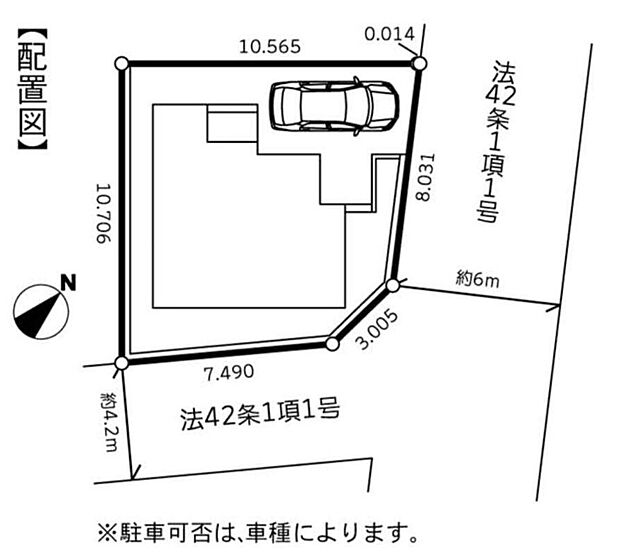 【全体区画図】限定１棟　新築分譲住宅☆
先着順となりますので、お早めにご相談下さいませ☆