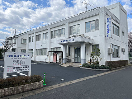阿部内科クリニック 現地から320m～350m。(徒歩4分～5分。)