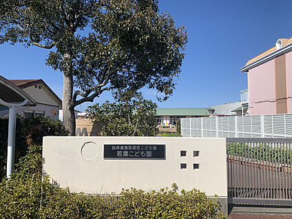 若葉幼稚園 現地から680m。(徒歩9分。(最長))