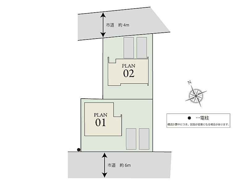 区割り図