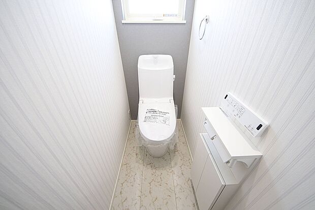 【トイレ】1階・2階に設けたシャワートイレ、いつでも快適に利用出来ます