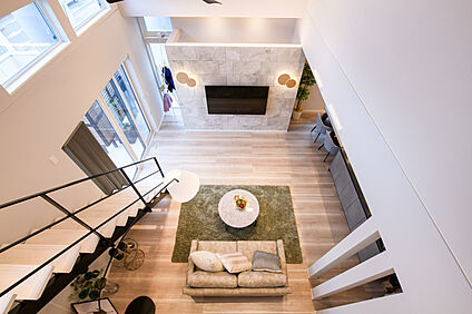 【施工例／吹抜】