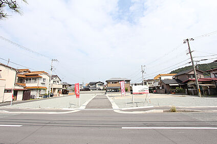 【現地造成時全景】