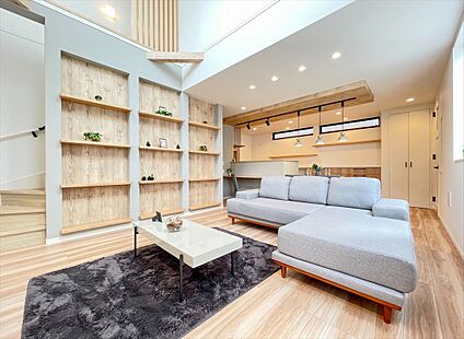 【施工例写真/リビング】
