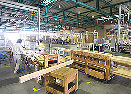 【トヨタ生産方式】による自社工場生産