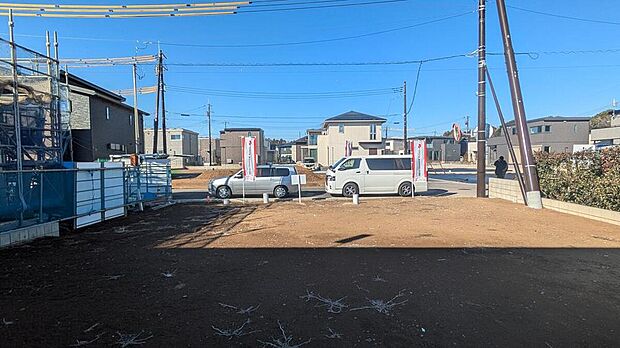 【現地土地写真】分譲土地NO.171
販売価格：1100.0万円
土地面積：197.76ｍ2（59.82坪）
（2026年1月撮影）