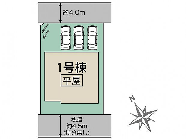 富士市天間1棟 区画図