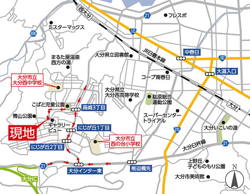 交通図