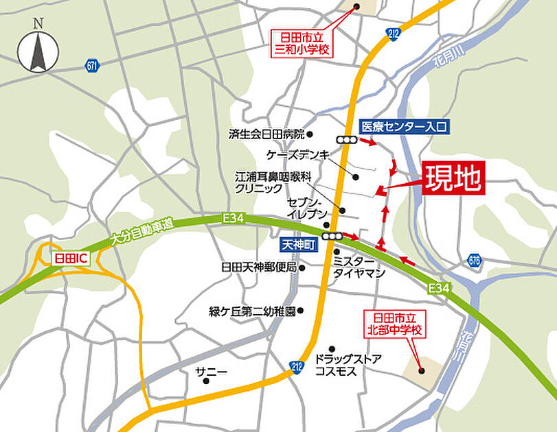 交通図