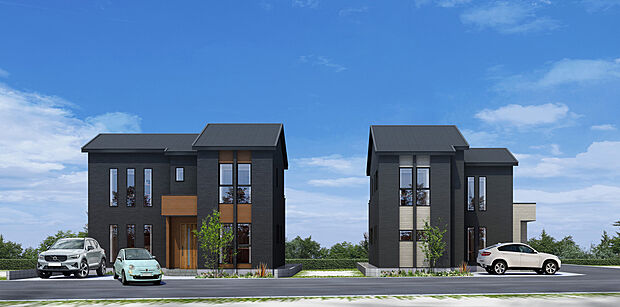 タマタウン富士松本 完成予想外観パース