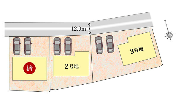 タマタウン矢野南_区画図