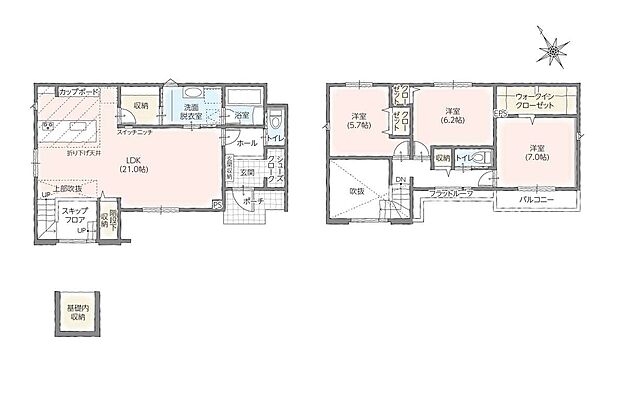 ■間取図(1号棟)