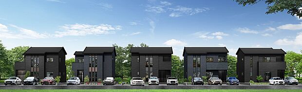 街並み完成予想図