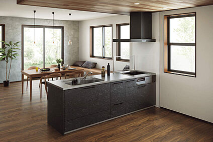 先進設備を搭載したキッチン