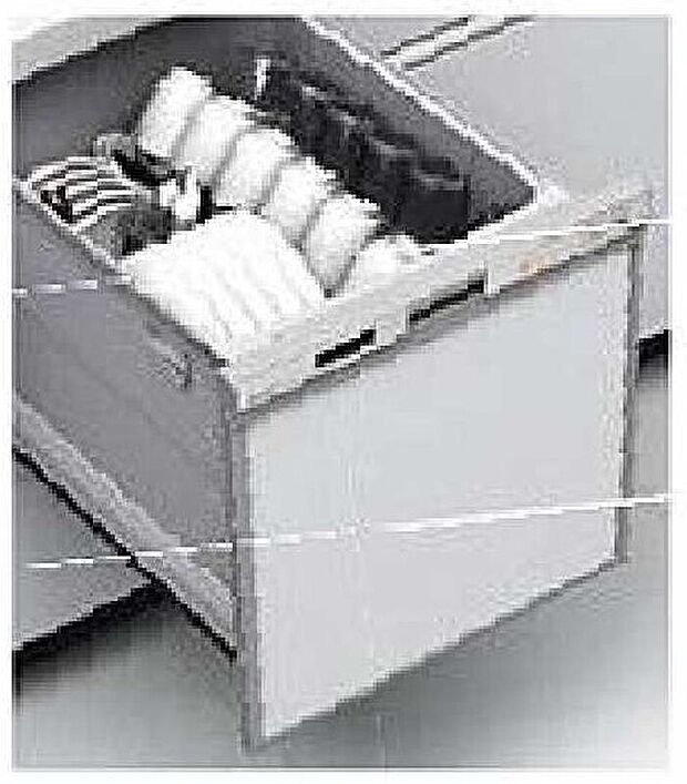 【食器洗浄乾燥機】キッチンにはビルトインタイプの食器洗浄機を内蔵。高温洗浄で食器の殺菌も出来て、家事の負担も減らしてくれます。(画像はイメージです）