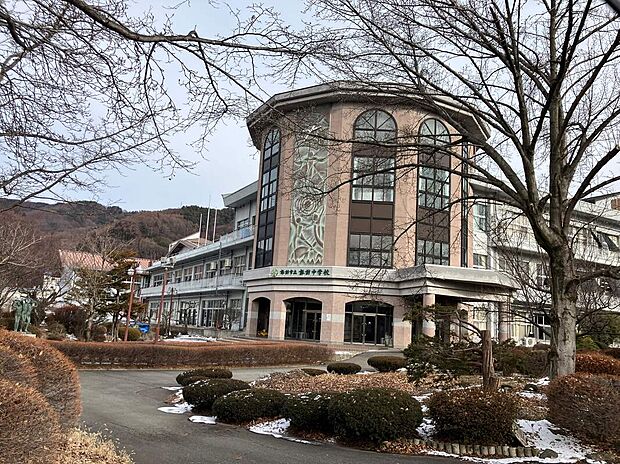 諏訪市立諏訪中学校（約1,100m）