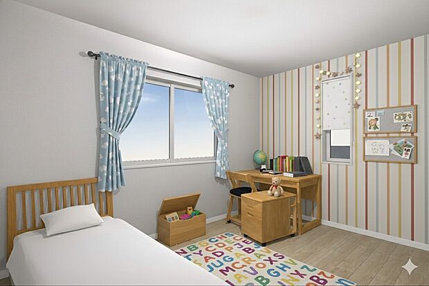 【子供部屋】※画像はAIにより家具・家電を配置しております。