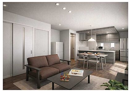 タマタウン田倉2号地 内観パース