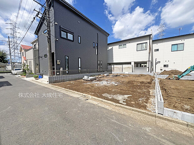 【Breeze Garden 川越市新宿町4丁目】3区画:現地写真2025.7.21撮影