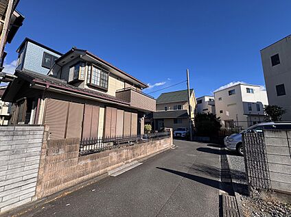 現地土地写真（古家有更地渡し）