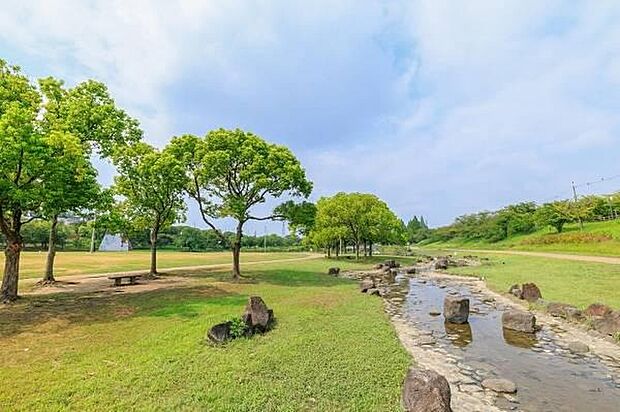 打上川治水緑地(約760m)
