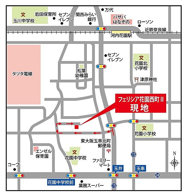 交通図